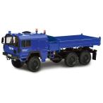 MAN KAT 1 3a THW голубой /Schuco 1/87 миникар 