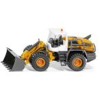 Liebherr L 566 колесный погрузчик желтый белый /Siku 1/50 строительная техника модель 