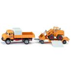 Mercedes Benz 710 грузовик k лама -411 колесный погрузчик есть 1/50 orange Siku миникар 
