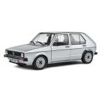 1983 VW Golf L серебряный /SOLIDO 1/18 миникар 