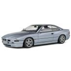 1992 год BMW 850 (E31) CSI серебряный SOLIDO 1/18 миникар 