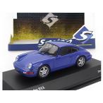 PORSCHE 911 964 RS купе 1992 голубой SOLIDO 1/43 миникар 