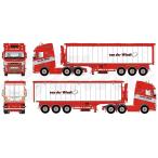 【予約】4-6月以降発売予定Windt, van der Volvo Globetrotter 6x2 with Stas tipperトラック  建設機械模型 工事車両 TEKNO 1/50 ミニチュア