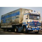 【予約】10-12月以降発売予定Scania 141 met 3-assige klassieke zwanenhals huifoplegger トラック  TEKNO 1/50 建設機械 模型ミニカー  はたらく車重機