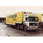 【予約】10-12月以降発売予定Volvo F12 Globetrotter met klassieke zwanenhals huifoplegger トラック TEKNO 1/50 建設機械 模型ミニカー  はたらく車重機