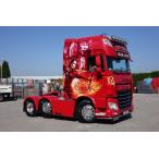 【予約】4-6月以降発売予定Proctor, Barry DAF XF Euro 6 6x2 Super Space Cab - The Hunger Gamesトラクタ  建設機械模型 工事車両 TEKNO 1/50 ミニチュア
