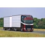 【予約】4-6月以降発売予定Evers en Posthouwer Scaniaスカニア S-serie Highline riged truck with livestock trailerトラック TEKNO 1/50 ミニチュア