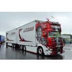 【予約】2020年4-6月以降発売予定Scania R-serie Topline rigid truck with trailer ( Resin )  トラック /建設機械模型 工事車両 Tekno 1/50 ミニチュア