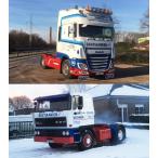 【予約】10-12月以降発売予定Bastiaansen DAF SET DAF Euro 6 Space Cab 4x2 &amp; DAF 2800 4x2 トラクタ 建設機械模型 工事車両TEKNO 1/50 ミニチュア