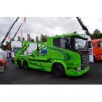 【予約】12月以降発売予定Miljo Trans Scania R laag dak met Laxo afzetysteemトラック /TEKNO 1/50 建設機械 模型ミニカー  はたらく車 重機