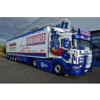 【予約】10-12月以降発売予定Scheufler Russel Truck show Scaniaスカニア TEKNO 1/50 ミニチュア