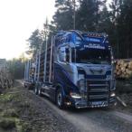 【予約】10-12月以降発売予定Kvarforths Transport Scania トラック 積載車/ Tekno 1/50