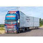 【予約】2019年7-9月以降発売予定Scania R-serie Streamline Swedish combinationトラック  /建設機械模型 工事車両 TEKNO 1/50 ミニチュア