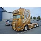【予約】2019年7-9月以降発売予定Scania R-serie Topline 6x2トラクタ  /建設機械模型 工事車両 TEKNO 1/50 ミニチュア