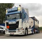 【予約】2019年8-10月以降発売予定KVG Trans Scania NGS 20フィートr トラック /建設機械模型  TEKNO 1/50