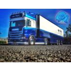 【予約】2020年1-3月以降発売予定Herk, van Scania NGS R-serie Highline with zamac リーファーセミトレーラー