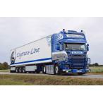 【予約】12月以降発売予定Elytrans Line Scania R-serie Streamline met 3-assige zamac koeloplegger トラック/TEKNO 建設機械模型 工事車両 1/50 ミニカー
