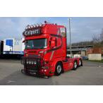 【予約】12月以降発売予定Calport Scania R-serie Topline 6x2トラック トラクタ/TEKNO 1/50 建設機械 模型ミニカー はたらく車 重機