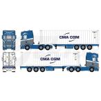 【予約】2020年8-10月以降発売予定Maas M. Scaniaリーファーコンテナトラック  TEKNO 1/50