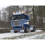 【予約】2020年8-10月以降発売予定Nordisk - Hugosson Scania 2-serie 142 6x2トラック トラクタ TEKNO 1/50 建設機械 模型ミニカー  はたらく車重機