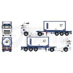 【予約】10-12月以降発売予定Volvo FH03 Globetrotter met ISO tankコンテナ トラック TEKNO 1/50 建設機械 模型ミニカー  はたらく車重機