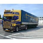 【予約】12月以降発売予定Schneider - ASG Scania 4-serie Topline with curtainside semitrailerトラック /TEKNO 1/50 建設機械 模型ミニカー  はたらく車 重機