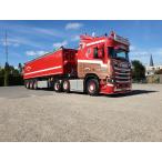 【予約】10-12月以降発売予定Ceusters, Ronny Scania Next Gen R-serie met 3-assige Stas kipper トラック /Tekno 建設機械模型 工事車両 1/50 ミニカー