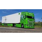 【予約】4月以降発売予定Muller Discovery Scania Next Gen Highline met 3assige (zamac) koeloplegger トラック /Tekno 建設機械模型 1/50