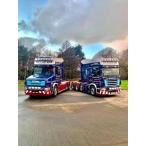 【予約】4月以降発売予定Mc Fadyens Scania 4-serie Torpedo Topline 6x4 トラック トラクタヘッド /Tekno 建設機械模型 1/50