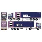 【予約】4月以降発売予定Wilde de Scania 142 met 3-assige klassiek 40ft container トラック /Tekno 建設機械模型 1/50