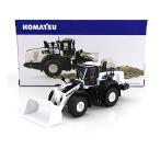  Komatsu WA475-10 колесный погрузчик 2010 белый чёрный /Universal Hobbies 1/50