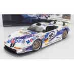 PORSCHE 911 GT1 3.2L TURBO TEAM PORSCHE AG MOBIL1 Ла Манш 24 час 3 ранг 1996 1/18 миникар 