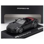 PORSCHE 911 992 2 CARRERA GTS кабриолет открытый 2024 черный MINICHAMPS 1/43 2000 автомобилей ограниченного выпуска 