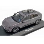 [ предварительный заказ ]2025 год продажа предположительно Porsche - Macan турбо (H2)2024 - серый металлик / Spark 1/43 Porsche специальный заказ миникар 