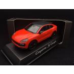 Porsche Porsche дилер модель Cayenne S coupe 2019 lava orange 1/43 Norev