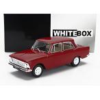 MOSKVITCH 408 1966 темный красный WHITEBOX 1/24