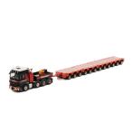 Mammoetマムート メルセデス アクトロス トレーラー 8x4 4165 SLT Mega Space Scheuerle Intercombi /WSIダブリューエスアイ  410043　1/50 重機
