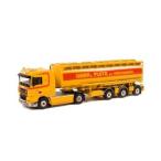 Bok Transport Sneek DAF XF 105 Space Cab Tanker Powder Welgro 3軸 /WSIダブリューエスアイ 1/50 　 9271