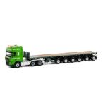 James Jack DAF XF 105 Super Space Cab バラスト トレーラー  6軸 /WSIダブリューエスアイ 1/50 　 9655