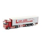 van Loo メルセデス アクトロス カーテンサイダー トレーラー  3軸 /WSIダブリューエスアイ 1/50 　 9674