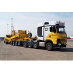予約2017年4-6月以降発売予定Aertssen Mercedes Benz Arocs MP4 Big Space SLT Nooteboomノーテブーム Mega Windmill Trailer 7軸 / Dolly 4軸トレーラー /WSI