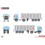 【予約】10-12月以降発売予定H&amp;S Transport; DAF 2800 SPACE CAB 4x2 TANK TRAILER - 3 AXLE トラック /建設機械模型 工事車両 WSI 1/50 ミニチュア