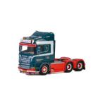 Fredsholm SCANIA R6 STREAMLINE HIGHLINE 6x2 TAG AXLEトラクタ  /建設機械模型 工事車両 WSI 1/50 ミニチュア