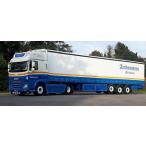 【予約】4-6月以降発売予定Anthonissen DAF CF Space Cab Schuifzeiltrailerトラック  建設機械模型 工事車両 WSI 1/50 ミニチュア