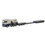 【予約】1-3月以降発売予定Wasel MERCEDES BENZ ACTROS MP4 BIG SPACE 8x4  トラックトレーラー /建設機械模型 工事車両 WSI 1/50 ミニチュア