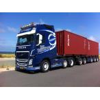 【予約】2018年1-3月以降発売予定Ron Poppelaars Volvo FH4 2+3軸 + 2x20フィートコンテナトレーラー  WSI 1/50