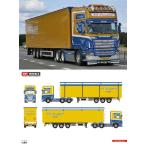 【予約】4-6月以降発売予定KD Transport Scaniaスカニア R Topline Cargo Floor Trailer3軸トラック  建設機械模型 工事車両 WSI 1/50 ミニチュア