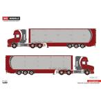 【予約】2019年1-3月以降発売予定Vaex SCANIA T5 TORPEDO TOPLINE 6x2 トレーラー / WSI 1/50 ミニチュア