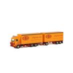 VSB Groep bv SCANIA 3 SERIES STREAMLINE 6X2 TAG AXLE RIGED TRUCK DRAWBAR CURTAINSIDE トラック/建設機械模型 工事車両 WSI 1/50 ミニチュア