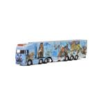 Eisinger DAF XF SUPER SPACE CAB 6X2 リーファートレーラー 3軸トラック  /建設機械模型 工事車両 WSI 1/50 ミニチュア
